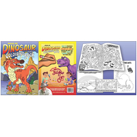 Dinosaur Colouring and Puzzle Book