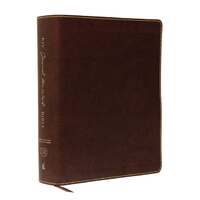 KJV Journal the Word Bible Large Print Brown (Red Letter Edition)