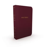KJV Gift and Award Bible Burgundy (Red Letter Edition)