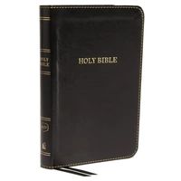KJV Compact Thinline Bible Black (Red Letter Edition)