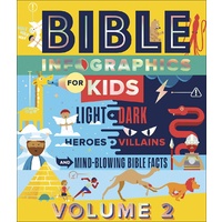 Bible Infographics For Kids: Angels and Demons, Heroes and Villains, and How to Outrun a Chariot (Vol 2)