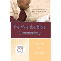 Old Testament (Wiersbe Bible Commentary Series)