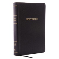 KJV Reference Bible Personal Size Giant Print Black (Red Letter Edition)