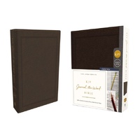 KJV Journal the Word Bible Brown (Red Letter Edition)