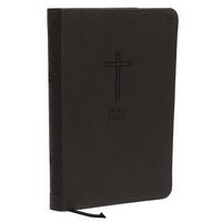 KJV, VALUE THINLINE BIBLE, LARGE PRINT, LEATHERSOFT, BLACK, RED LETTER, COMFORT PRINT