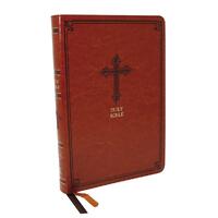 KJV Thinline Bible Brown (Red Letter Edition)