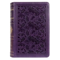 KJV SOVEREIGN COLLECTION BIBLE PERSONAL SIZE PURPLE THUMB INDEXED (RED LETTER EDITION)