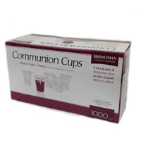 Communion Cups Disposable Recyclable (Box Of 1000)