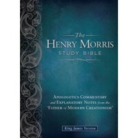 KJV the Henry Morris Study Bible Black