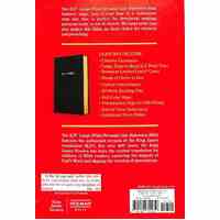KJV Holy Bible Large Print Personal Size Reference Bible Black (Red Letter Edition)