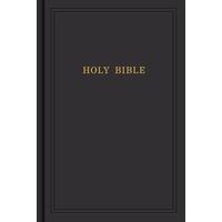 KJV Pew Bible Black (Red Letter Edition)