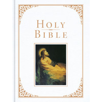 KJV Family Bible Deluxe White (Red Letter Edition)