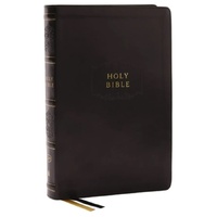 KJV HOLY BIBLE CENTER-COLUMN REFERENCE BIBLE BLACK (RED LETTER EDITION)