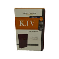 KJV Thinline Bible Burgundy (Red Letter Edition)