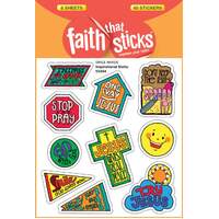 Inspirational Motto (6 Sheets, 60 Stickers) (Stickers Faith That Sticks Series)
