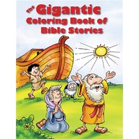 The Gigantic Coloring book Of Bible Stories