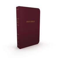 KJV Gift and Award Bible Burgundy Red Letter Edition