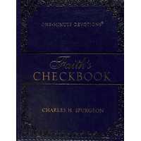 One-Minute Devotions: Faith's Checkbook (Navy)