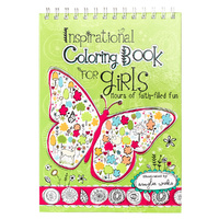 Inspirational Coloring Book For Girls