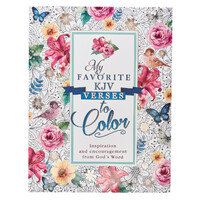 Coloring Book My Favorite KJV Verses (Adult Coloring Books Series)