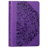 KJV Giant Print Bible Purple Red Letter Edition