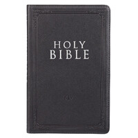Black Faux Leather King James Version Gift Edition Bible