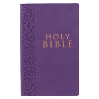 KJV Bible Gift & Award Faux Leather, Purple