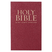 Burgundy Softcover Gift and Award King James Version Bible