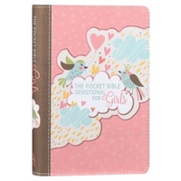 Pocket Bible Devotional For Girls:366 Daily Readings Birds, Pink Hearts
