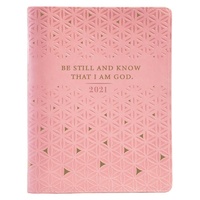 2021 18-Month Large Planner: Be Still And Know That I Am God