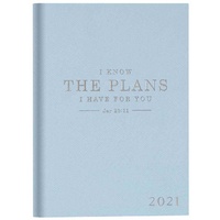 2021 12-Month Diary/Planner: I Know the Plans I Have For You