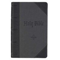 KJV Giant Print Bible - Black heat-debossed