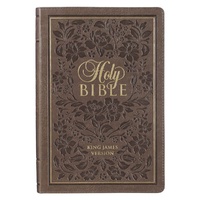 KJV Large Print Thinline Bible - Holy Bible heat-debossed
