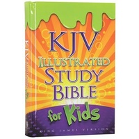 KJV Illustrated Study Bible For Kids (Orange)