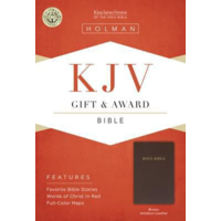 KJV Gift & Award Bible (Brown)
