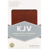 KJV Large Print Reference Bible Brown