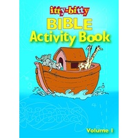 Activity Book (Volume 1) (#01 in Itty Bitty Bible Series)