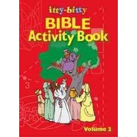 Activity Book (Volume 2) (#02 in Itty Bitty Bible Series)