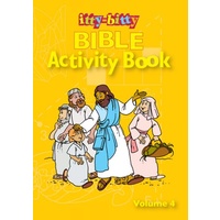 Activity Book (Volume 4) (#04 in Itty Bitty Bible Series)