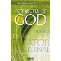Attributes of God (Rose Guide Series)