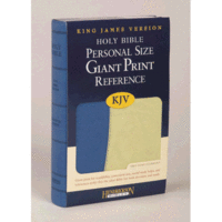 KJV Personal Size Giant Print Reference Bible