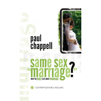 Same Sex Marriage?