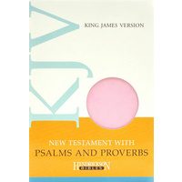 KJV New Testament With Psalms and Proverbs Pastel Pink
