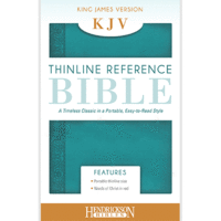 KJV Thinline Reference Bible Aquamarine Flexisoft