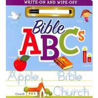 Write-On and Wipe-Off: Bible Abc's (With Marker)