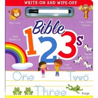 Write-On and Wipe-Off: Bible 123's (With Marker)
