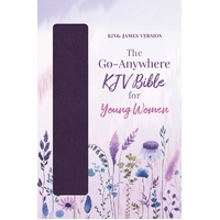 KJV Go-Anywhere Bible For Young Women, the (Red Letter Edition) (Plum Patch)