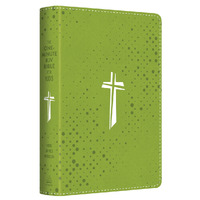 The One-Minute KJV Bible for Kids [Neon Green Cross]