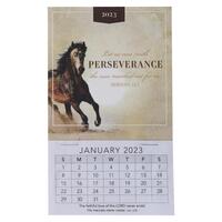 2023 Mini Magnetic Calendar: Run With Perseverance (Hebrews 12:1)