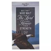 2024 24-Month Daily Planner: Soar On Wings Like Eagles (Isaiah 40:31)